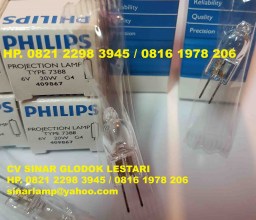 Lampu Halogen Philips 6v 20w Projection Lamp